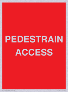 PEDESTRAIN ACCESS